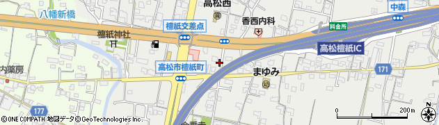 香川県高松市檀紙町1576周辺の地図