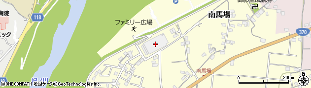 和歌山県橋本市南馬場1173周辺の地図