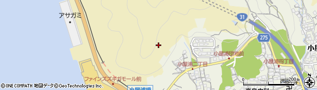 広島県坂町（安芸郡）立石周辺の地図