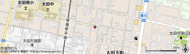 香川県高松市太田下町1710周辺の地図