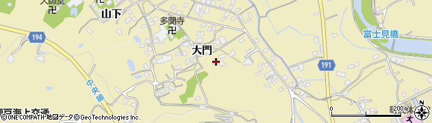 香川県綾歌郡宇多津町大門1211周辺の地図