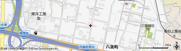 香川県高松市六条町1258周辺の地図