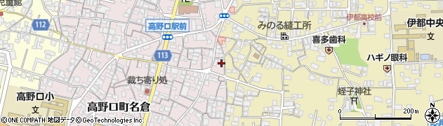 和歌山県橋本市高野口町名倉542周辺の地図