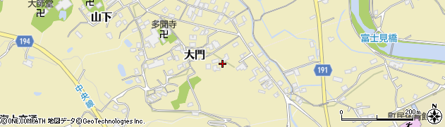 香川県綾歌郡宇多津町大門1206周辺の地図
