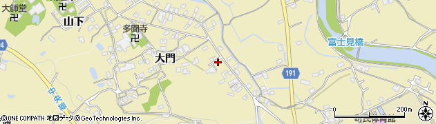 香川県綾歌郡宇多津町大門1132周辺の地図