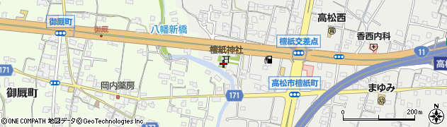 香川県高松市檀紙町1632周辺の地図
