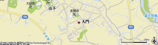 香川県綾歌郡宇多津町大門1265周辺の地図