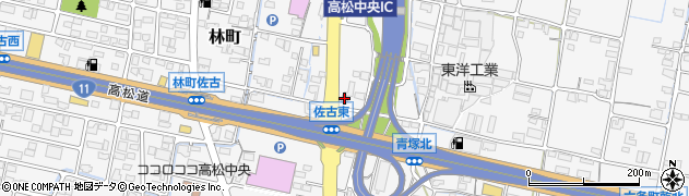 株式会社Ｔ‐ＷＯＲＫＳ高松中央インター営業所周辺の地図