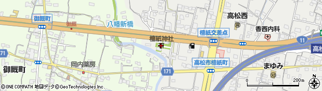 香川県高松市檀紙町1631周辺の地図