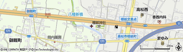 香川県高松市檀紙町1626周辺の地図