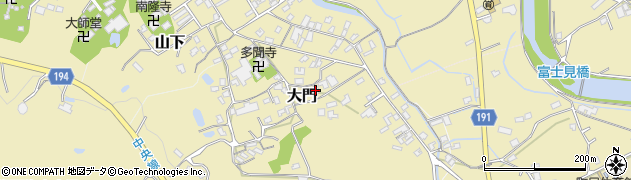 香川県綾歌郡宇多津町大門1198周辺の地図