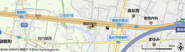 香川県高松市檀紙町1635周辺の地図