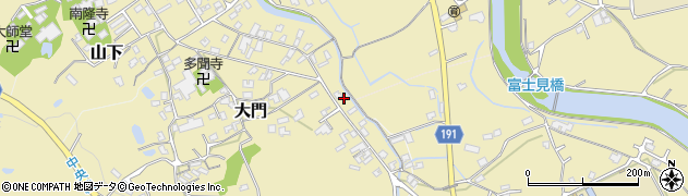香川県綾歌郡宇多津町大門1098周辺の地図
