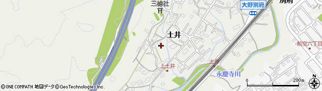 広島県廿日市市大野（土井）周辺の地図