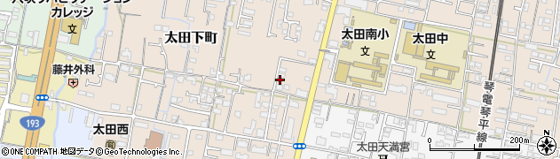 香川県高松市太田下町1884周辺の地図