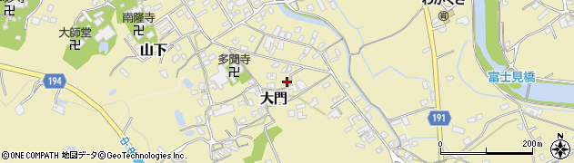 香川県綾歌郡宇多津町大門1190周辺の地図
