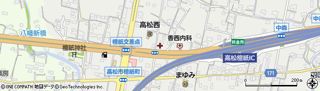 香川県高松市檀紙町1524周辺の地図