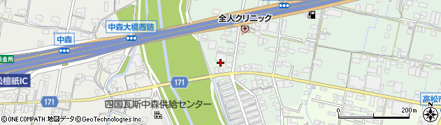 コンドーテック株式会社　高松営業所周辺の地図