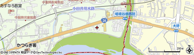 和歌山県伊都郡かつらぎ町中飯降1661周辺の地図