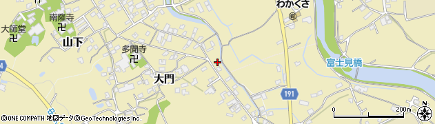 香川県綾歌郡宇多津町大門1096周辺の地図