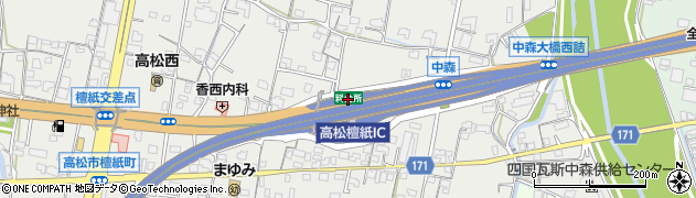 香川県高松市檀紙町1155周辺の地図