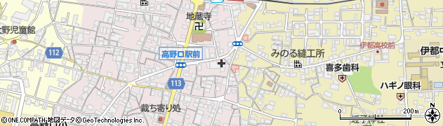 和歌山県橋本市高野口町名倉588周辺の地図