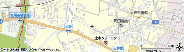 和歌山県橋本市高野口町大野565周辺の地図