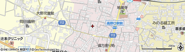 和歌山県橋本市高野口町名倉787周辺の地図