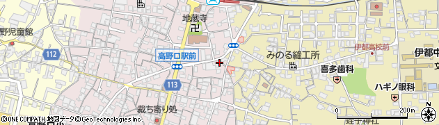 和歌山県橋本市高野口町名倉661周辺の地図