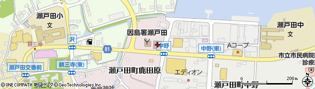 尾道市瀬戸田支所周辺の地図