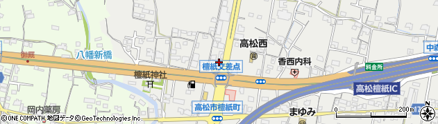香川県高松市檀紙町1514周辺の地図