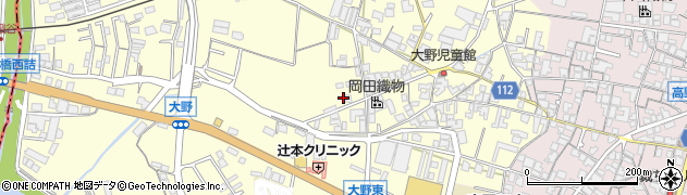 和歌山県橋本市高野口町大野575周辺の地図