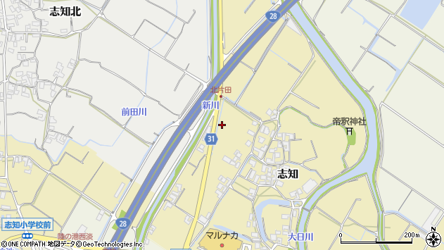〒656-0321 兵庫県南あわじ市志知の地図