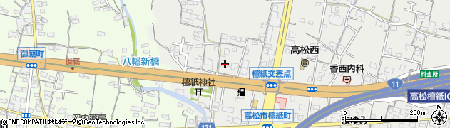 香川県高松市檀紙町1650周辺の地図