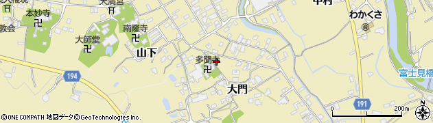 香川県綾歌郡宇多津町大門1172周辺の地図
