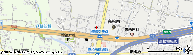香川県高松市檀紙町1513周辺の地図