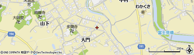 香川県綾歌郡宇多津町大門1147周辺の地図