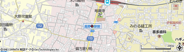 和歌山県橋本市高野口町名倉982周辺の地図
