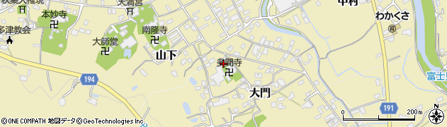 香川県綾歌郡宇多津町大門1270周辺の地図
