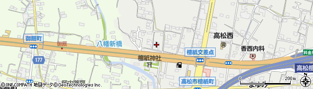 香川県高松市檀紙町1693周辺の地図