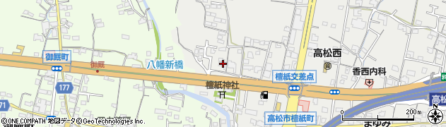 香川県高松市檀紙町1694周辺の地図