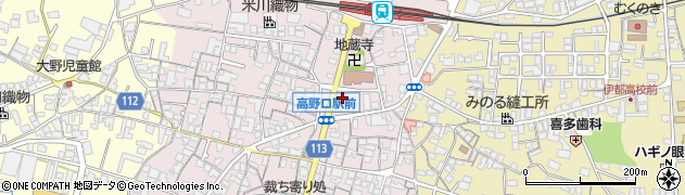 和歌山県橋本市高野口町名倉985周辺の地図
