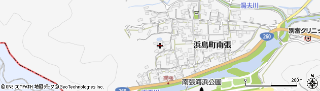 三重県志摩市浜島町南張周辺の地図