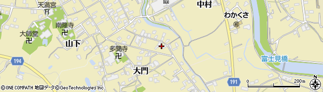 香川県綾歌郡宇多津町大門1150周辺の地図