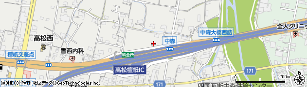 香川県高松市檀紙町1337周辺の地図