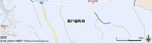 広島県尾道市瀬戸田町林周辺の地図