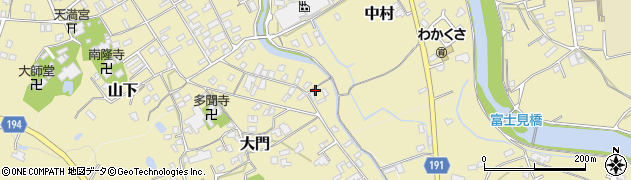 香川県綾歌郡宇多津町大門1086周辺の地図