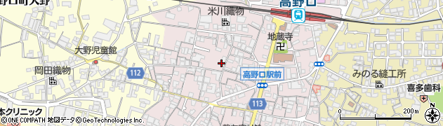 和歌山県橋本市高野口町名倉906周辺の地図