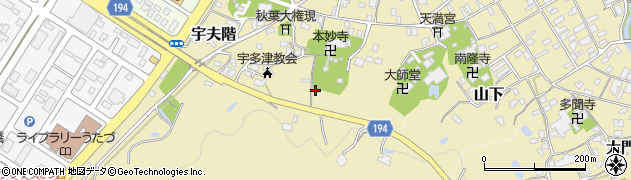 香川県綾歌郡宇多津町1557周辺の地図