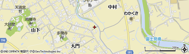 香川県綾歌郡宇多津町大門1084周辺の地図
